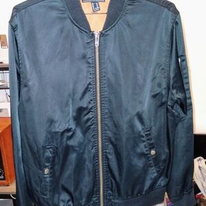 Men's Black Bomber Jacket